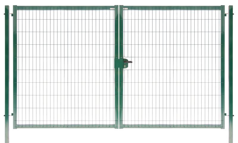 Ворота Medium New Lock 2,03х4,0 RAL 6005